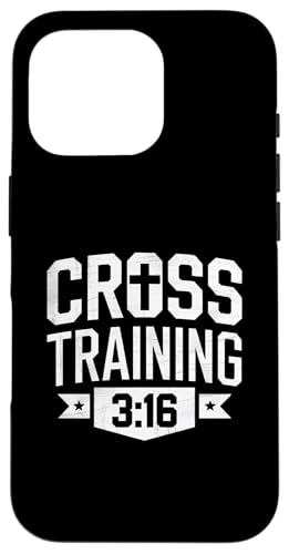 Crosstraining John 3 16 Christian Hülle für iPhone 16 Pro von Sacred Originals