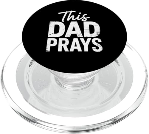 Dieser Vater betet den Glauben, christlicher Vatertag PopSockets PopGrip für MagSafe Dieser Vater betet den Glauben, christlicher Vatertag PopSockets PopGrip für MagSafe von Sacred Originals