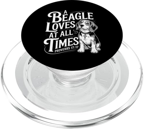 Ein Beagle liebt zu jeder Zeit Christian Pet Lover PopSockets PopGrip für MagSafe Ein Beagle liebt zu jeder Zeit Christian Pet Lover PopSockets PopGrip für MagSafe von Sacred Originals