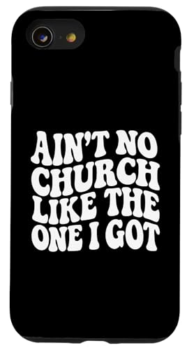 Es gibt keine Kirche wie die, die ich bekommen habe, Retro Christian Hülle für iPhone SE (2020) / 7 / 8 von Sacred Originals