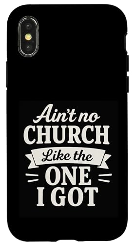 Es gibt keine Kirche wie die, in der ich Christ wurde Hülle für iPhone X/XS von Sacred Originals