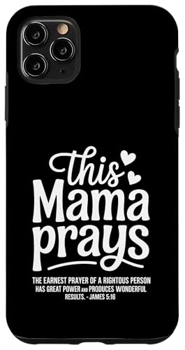 This Mama Prays Bible Scripture Christian Mother's Day Hülle für iPhone 11 Pro Max This Mama Prays Bible Scripture Christian Mother's Day Hülle für iPhone 11 Pro Max von Sacred Originals