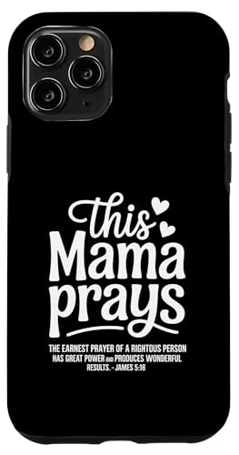 This Mama Prays Bible Scripture Christian Mother's Day Hülle für iPhone 11 Pro This Mama Prays Bible Scripture Christian Mother's Day Hülle für iPhone 11 Pro von Sacred Originals