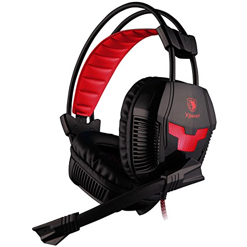 Sades In-Ear-Gaming-Kopfhörer schwarz schwarz/red von Sades