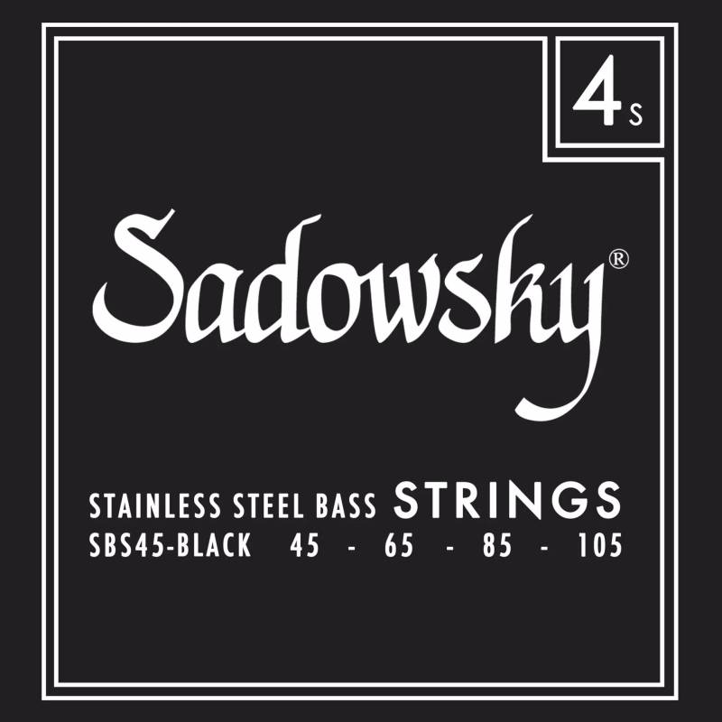Sadowsky Black Label SBS 45-1 Stainless Steel 45-105 Electric Bass Guitar Strings von Sadowsky