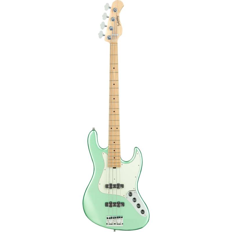 Sadowsky MetroLine 21-4 Vintage Ash Solid Sage Green Metallic Satin Electric Bass Guitar von Sadowsky