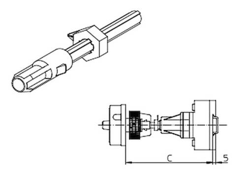 Sälzer AVA8-215 AVA8-215 Metallachse 1St. von Sälzer