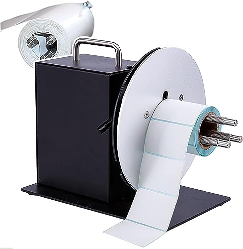 185 mm Etikettenaufwickler, 1–3 Zoll automatischer Etikettenaufwickler, einstellbare Geschwindigkeit, Maschine synchronisiert mit dem Drucker, geeignet for alle Arten von Druckern von SafEex
