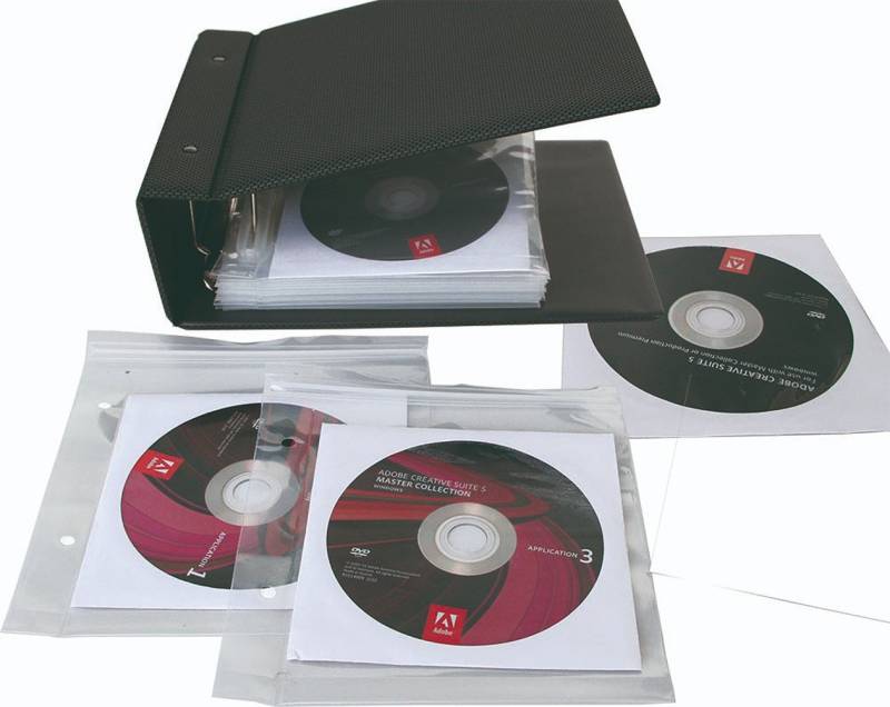 Safe-Album CD-Hülle Album 497 für CDs und DVDs, Patentierte Einhängevorrichtung von Safe-Album