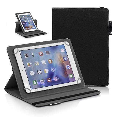 SafeSleeve Universal-Schutzhülle für iPad Mini/iPad Mini/Nexus 7 / Galaxy Tab 7-8 und mehr, EMF-Strahlungsschutz, Schwarz von SafeSleeve