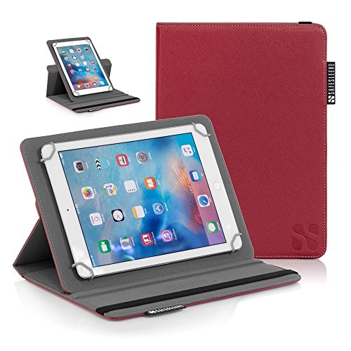 iPad EMF Strahlung Blockieren Fall – safesleeve Universal Tablet Schutzhülle für für 22,9 cm-10 "Tablet PCs wie iPad, iPad Air, iPad Pro 9,7, Galaxy Tab 9,7, Nexus 10, Nook HD + und mehr – ROT von SafeSleeve