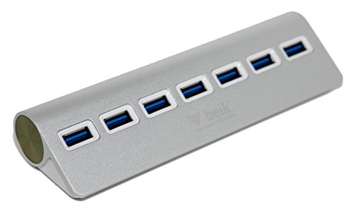 Beik HYD-9030H - USB 3.0 Hub mit 7 Ports / Anschlüssen, Aluminium, PC/Android|USB Stick|USB Stick von SafeView