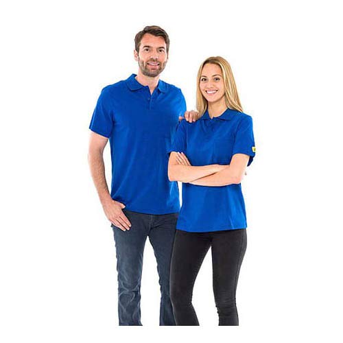 Safeguard PGZ-TS15-RBL-FARBIG ESD Poloshirt, 150g/m², L, Royalblau Safeguard PGZ-TS15-RBL-FARBIG ESD Poloshirt, 150g/m², L, Royalblau von Safeguard