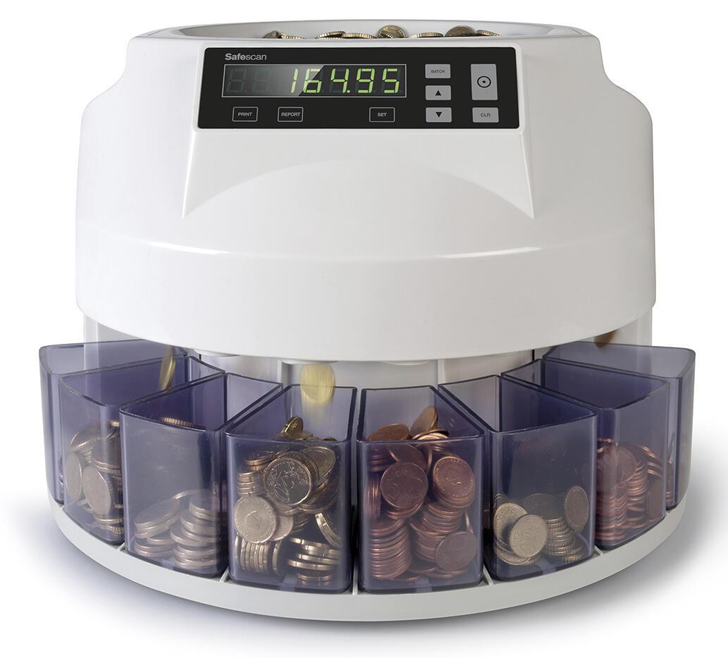 Safescan Münzzähl- und Sortiermaschine 1250 Safescan Münzzähl- und Sortiermaschine 1250 von Safescan
