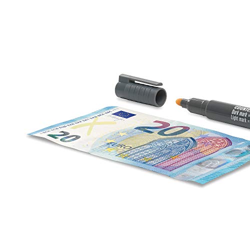 Safescan 30 Geldprüfstift zur schnellen Überprüfung von Banknoten - Prüfstift für Geldscheine - Set mit 10 Banknotenprüfstiften von Safescan