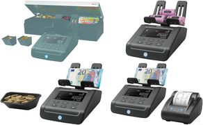 Safescan 6165 G3 Universal-Zählmaschine Schwarz (131-0700) von Safescan