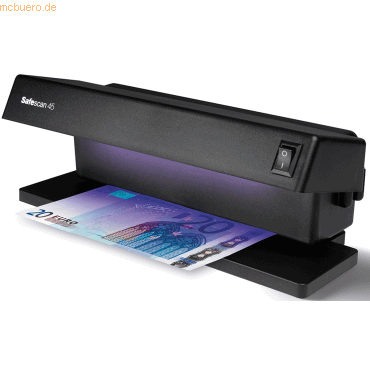 Safescan Banknotenprüfgerät safescan 45 schwarz Safescan Banknotenprüfgerät safescan 45 schwarz von Safescan