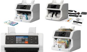 Safescan Geldschein-Zählgerät Safescan 2865-S, grau Geschwindigkeit: 1.200 Scheine/Minute, 7-fache Falschgelder - 1 Stück (112-0648) von Safescan