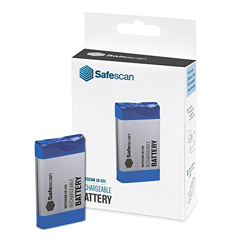 Safescan LB-205 aufladbarer Akku zum mobilen Gebrauch der Geldwaagen von Safescan - Lithiumbatterie für bis zu 30 Std mobilen Gebrauch der Safescan Geldwaagen, 60 x 8 x 36 mm Safescan LB-205 aufladbarer Akku zum mobilen Gebrauch der Geldwaagen von Safescan - Lithiumbatterie für bis zu 30 Std mobilen Gebrauch der Safescan Geldwaagen, 60 x 8 x 36 mm von Safescan