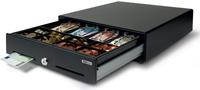 Safescan SD-3540 - Cash Drawer - Schwarz (132-0424) (geöffnet) von Safescan