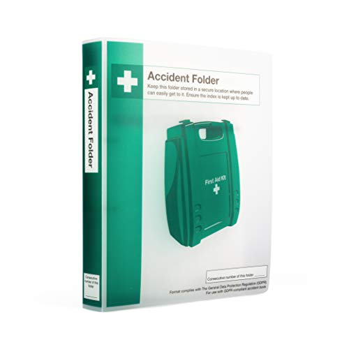 Safety First Aid Group Q3210 Unfallbuch zur Aufbewahrung von Unfällen, 1 von Safety First Aid Group