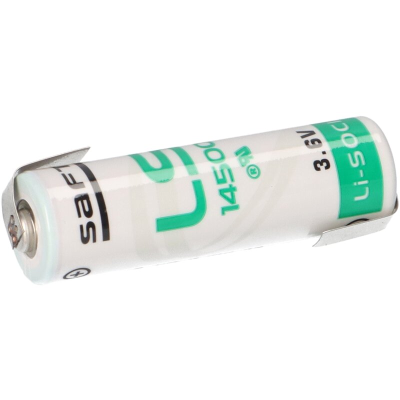 Lithium 3,6V Batterie LS14500 AA-Zelle Lötfahne Z-Form von Saft