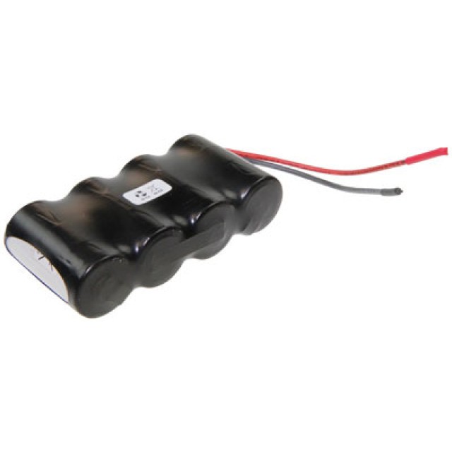 Notbeleuchtungs-Akku F1x4 Saft VNT C mit Kabel 10cm mit offener Litze 4,8V, 2500mAh von Saft