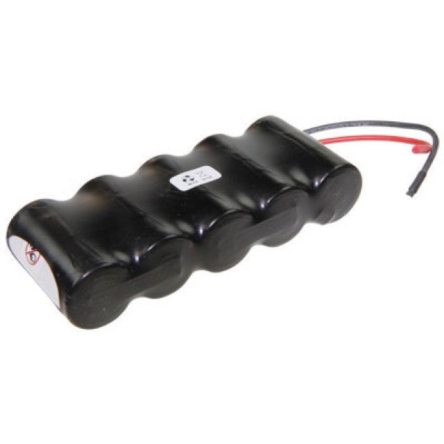 Notbeleuchtungs-Akku F1x5 Saft VNT C mit Kabel 10cm mit offener Litze 6V, 2500mAh von Saft