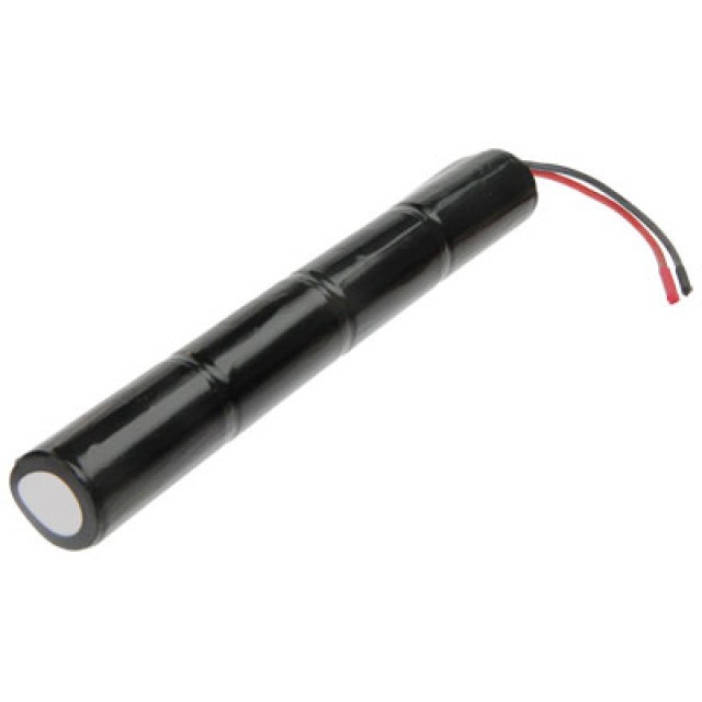 Notbeleuchtungs-Akku L1x4 Saft VNT C mit Kabel 10cm mit offener Litze 4,8V, 2500mAh von Saft