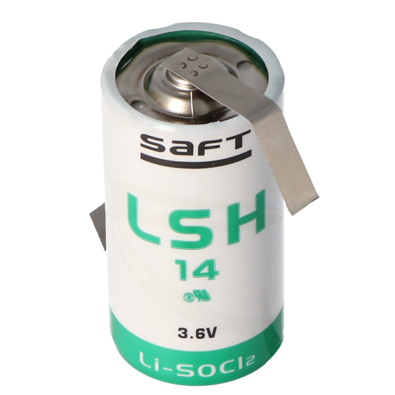 SAFT LSH14CNR Lithium Batterie 3.6V 5500mAh mit Lötfahnen in Z-Form SAFT LSH14CNR Lithium Batterie 3.6V 5500mAh mit Lötfahnen in Z-Form von Saft