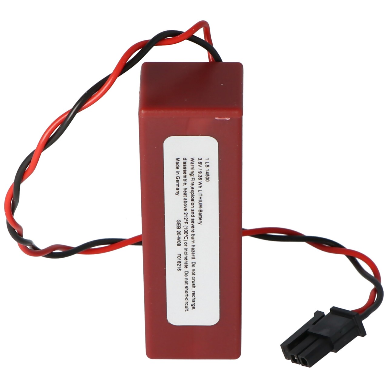 Saft Lithoguard 1LS14500 Lithium-Thionyl-Chloride Batterie Tadiran TL-5242/W, bitte unbedingt Stecker beachten Saft Lithoguard 1LS14500 Lithium-Thionyl-Chloride Batterie Tadiran TL-5242/W, bitte unbedingt Stecker beachten von Saft