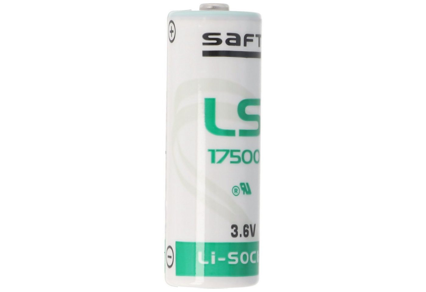 Saft SAFT LS17500 Lithium Batterie, Size A, ohne Lötfahne Batterie, (3,6 V) von Saft
