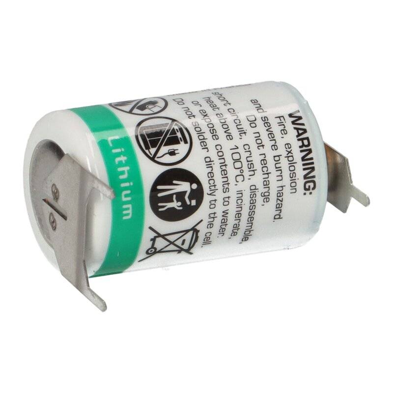 Stützbatterie Logon Plus Heizungsregler Elco Klöckner LS14250 3,6V Batterie von Saft