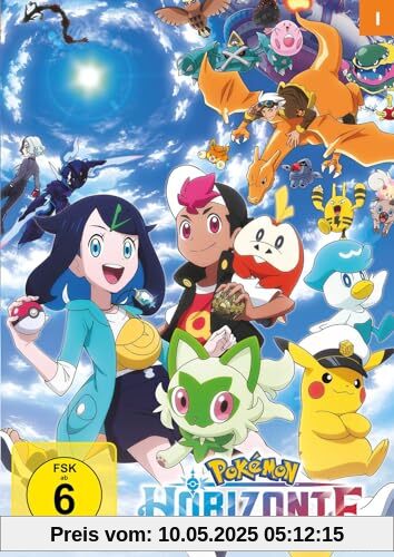 Pokémon Horizonte - Volume 1 [2 DVDs] von Saga Satoshi