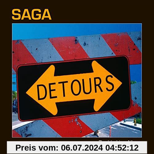 Detours (Live) (2cd Digipak) von Saga