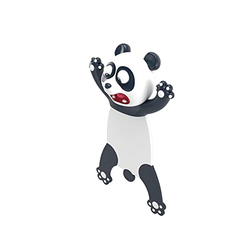 3D-Tier-Lesezeichen mit Cartoon-Seiten-Clip, lustiges Stereo-Lesezeichen für Kinder, niedliche Taschenfüller, Geburtstagsgeschenk, Panda-Design von SagaSave