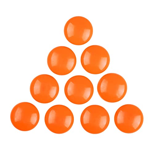 Büro magnete, 20 Stück Orange bunte runde Kühlschrank-und Whiteboard-Magnete von SagaSave