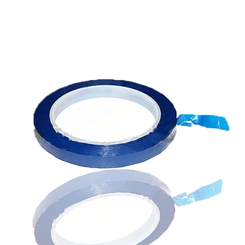 Grafisches Klebeband von 5/10 Stück Whiteboard-Grafiktafel, 3 mm breit, trocken abwischbar, Markierungsband, Linien, Rasterbildband, 66 m Länge, blau von SagaSave