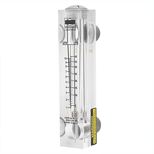 Panel-Typ Flüssigkeitsdurchflussmesser, LZM-25 Acryl-Plexiglas-Durchflussmesser für industrielle Landwirtschaft, 2-20 GMP & 10-70 LPM, 1 Zoll Außengewinde Panel-Typ Flüssigkeitsdurchflussmesser, LZM-25 Acryl-Plexiglas-Durchflussmesser für industrielle Landwirtschaft, 2-20 GMP & 10-70 LPM, 1 Zoll Außengewinde von SagaSave