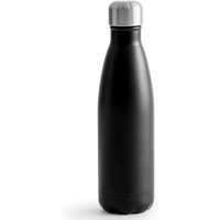 Sagaform Heiß-und Kalt Stahlflasche - Schwarz (500ml) von Sagaform