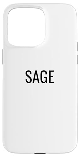 Sage Hülle für iPhone 15 Pro Max von Sage