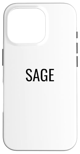 Sage Hülle für iPhone 16 Pro von Sage