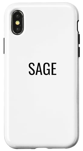 Sage Hülle für iPhone X/XS von Sage