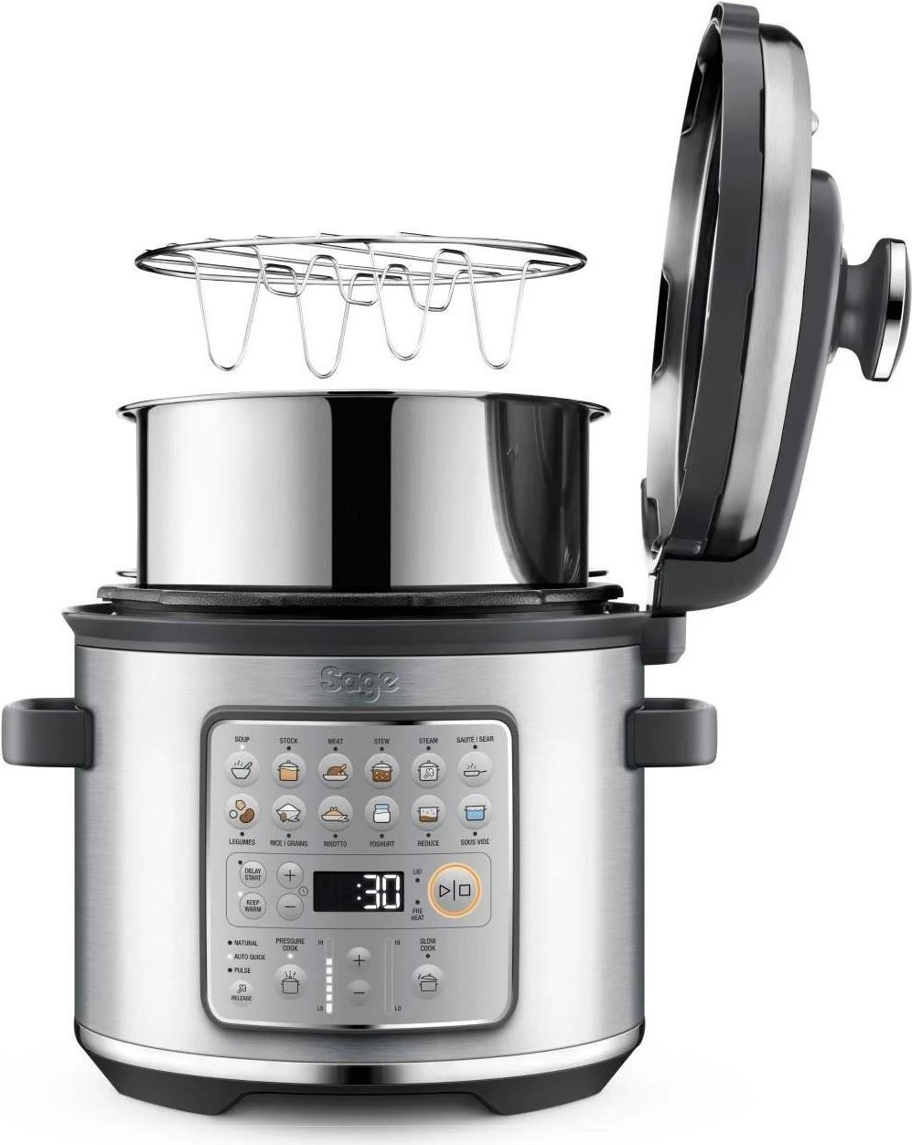 Sage SPR680 the Fast Slow GO edelstahl (SPR680BSS2EEU1) von Sage