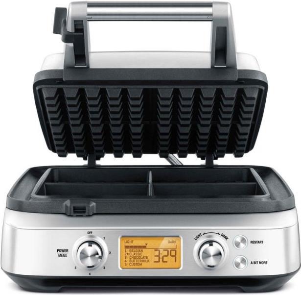 Sage the Smart Waffle Pro 2Waffel(n) Edelstahl Waffeleisen (SWM620BSS4EEU1) von Sage