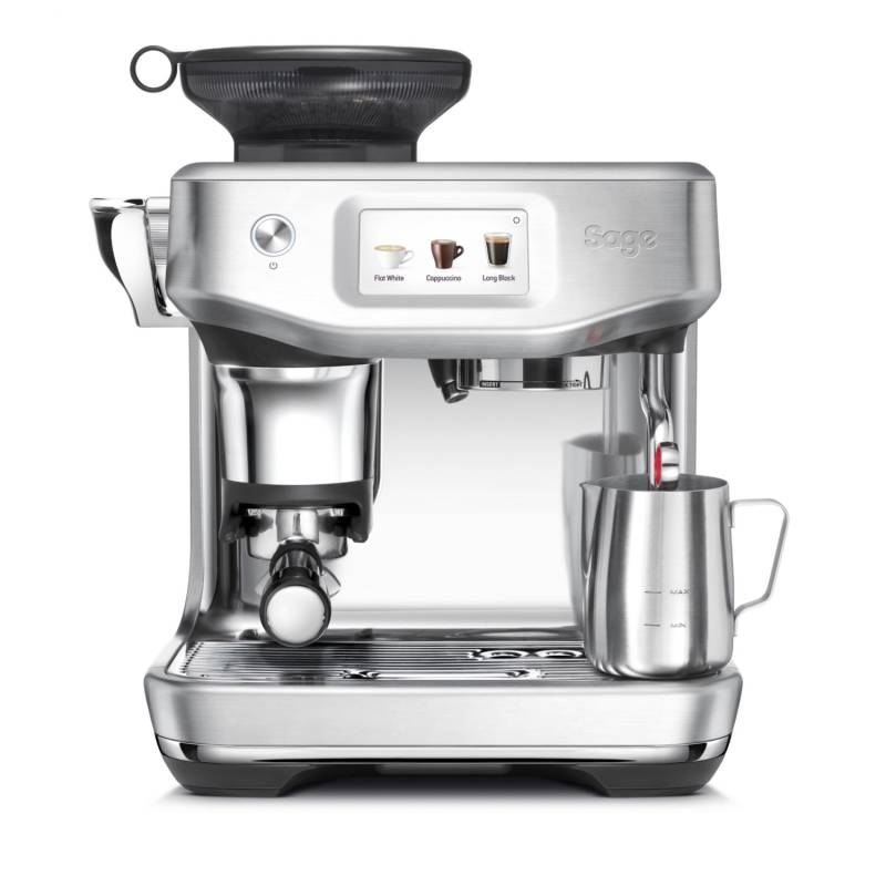 the Barista Touch Impress Siebträgermaschine brushed stainless steel von Sage