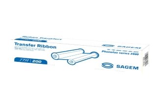 Sagem TTR200 Druckband, 140 Seiten, Druckbänder (PhoneFax 2840, 140 Seiten, Thermoübertragung, schwarz) von Sagem