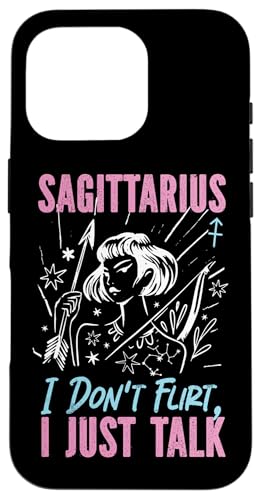 Schütze Sternzeichen Schütze - I Don't Flirt, I Just Talk Hülle für iPhone 16 Pro Schütze Sternzeichen Schütze - I Don't Flirt, I Just Talk Hülle für iPhone 16 Pro von Sagittarius Zodiac Sign Designs For Women
