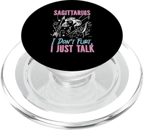 Schütze Sternzeichen Schütze - I Don't Flirt, I Just Talk PopSockets PopGrip für MagSafe Schütze Sternzeichen Schütze - I Don't Flirt, I Just Talk PopSockets PopGrip für MagSafe von Sagittarius Zodiac Sign Designs For Women
