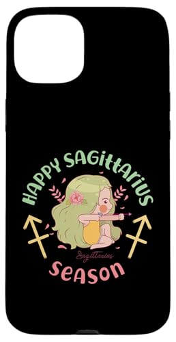 Schütze-Sternzeichen: Happy Sagittarius Season Hülle für iPhone 15 Plus von Sagittarius Zodiac Sign Designs For Women